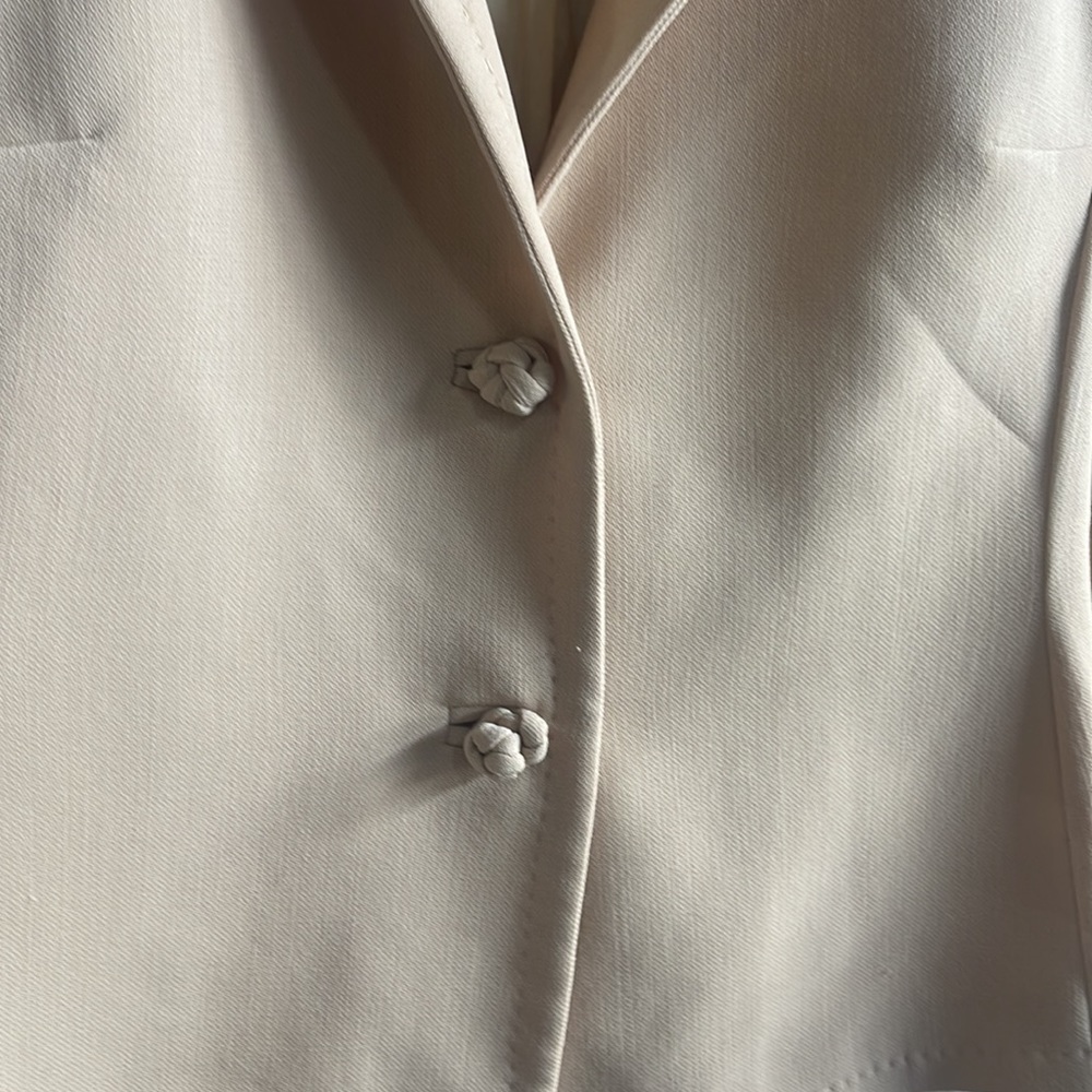 Maxmara Virgin Wool Lined Knox Button Blazer - image 2